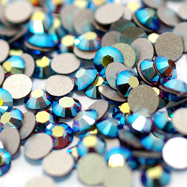 PandaHall Glass Flat Back Rhinestone, Grade A, Back Plated, Faceted, AB Color, Half Round, Smoked Topaz, SS16, 3.8~4.0mm, 1440pcs/bag Glass..., Yellow
PandaHall Glass Flat Back Rhinestone, Grade A, Back Plated, Faceted, AB Color, Half Round, Smoked Topaz, SS16, 3.8~4.0mm, 1440pcs/bag Glass..., Yellow