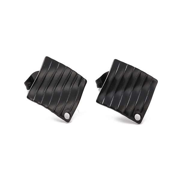 PandaHall 304 Stainless Steel Stud Earring Finding, with Hole, Rhombus, Electrophoresis Black, 16.5x16.5x1.5mm, Hole: 1.4mm, Pin: 0.8mm 304...
PandaHall 304 Stainless Steel Stud Earring Finding, with Hole, Rhombus, Electrophoresis Black, 16.5x16.5x1.5mm, Hole: 1.4mm, Pin: 0.8mm 304...