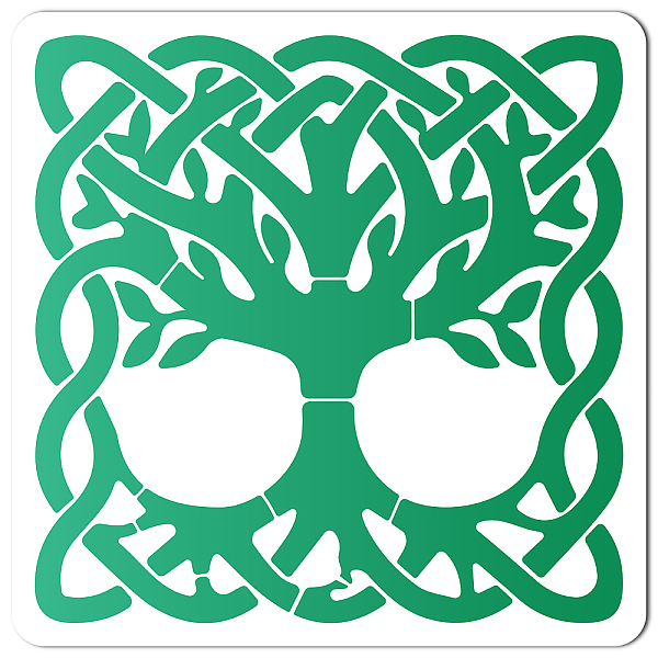 PandaHall GORGECRAFT 11.8x11.8 Inch Tree of Life Stencil Celtic Knot Template Square Large Reusable Plastic Stencils Sign for Painting on...
PandaHall GORGECRAFT 11.8x11.8 Inch Tree of Life Stencil Celtic Knot Template Square Large Reusable Plastic Stencils Sign for Painting on...