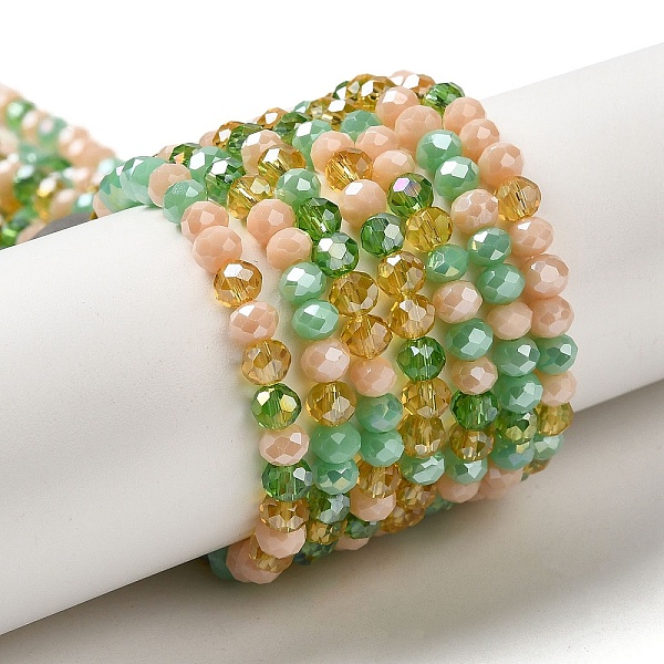 PandaHall Glass Beads Strands, Faceted, Rondelle, Medium Sea Green, 4x3mm, Hole: 0.4mm, about 123~127pcs/strand, 15.75~16.5 inch(40~42cm)...
PandaHall Glass Beads Strands, Faceted, Rondelle, Medium Sea Green, 4x3mm, Hole: 0.4mm, about 123~127pcs/strand, 15.75~16.5 inch(40~42cm)...