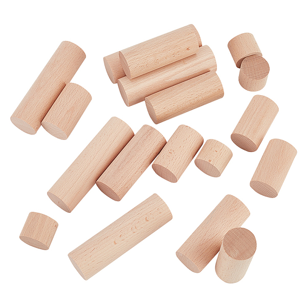 PandaHall 20 Pcs 4 Sizes Wooden Craft Blocks Cylinders, Unfinished Wooden Round Sticks Beech Wood Craft Sticks Building Carving for DIY..., Brown
PandaHall 20 Pcs 4 Sizes Wooden Craft Blocks Cylinders, Unfinished Wooden Round Sticks Beech Wood Craft Sticks Building Carving for DIY..., Brown