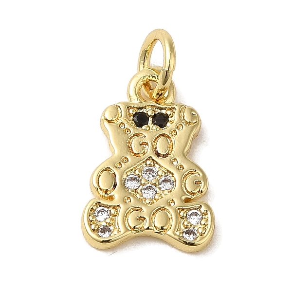 PandaHall Brass Micro Pave Clear Cubic Zirconia Pendants, Bear , Real 18K Gold Plated, 14x9x1.5mm, Hole: 3.2mm Brass+Cubic Zirconia Clear
PandaHall Brass Micro Pave Clear Cubic Zirconia Pendants, Bear , Real 18K Gold Plated, 14x9x1.5mm, Hole: 3.2mm Brass+Cubic Zirconia Clear