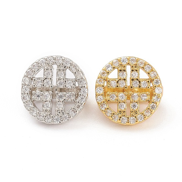 PandaHall Brass Micro Pave Clear Cubic Zirconia Multi-strand Links, Long-Lasting Plated, Flat Round, Mixed Color, 10x5.5mm, Hole: 3.5mm...
PandaHall Brass Micro Pave Clear Cubic Zirconia Multi-strand Links, Long-Lasting Plated, Flat Round, Mixed Color, 10x5.5mm, Hole: 3.5mm...