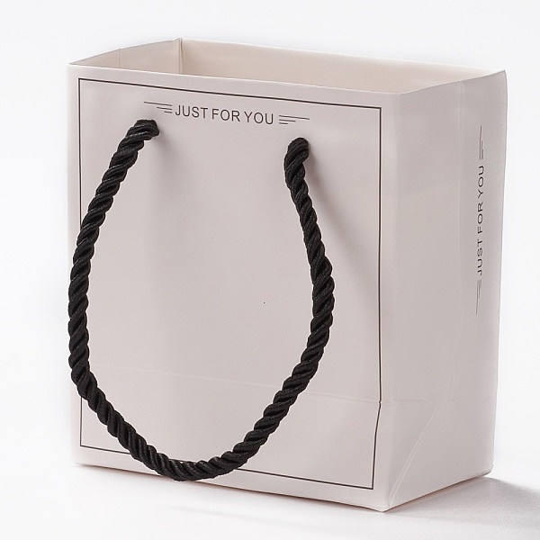 PandaHall Kraft Paper Bags, with Handles, for Gift Bags and Shopping Bags, Rectangle, White, 12x11x6cm Paper Word White
PandaHall Kraft Paper Bags, with Handles, for Gift Bags and Shopping Bags, Rectangle, White, 12x11x6cm Paper Word White