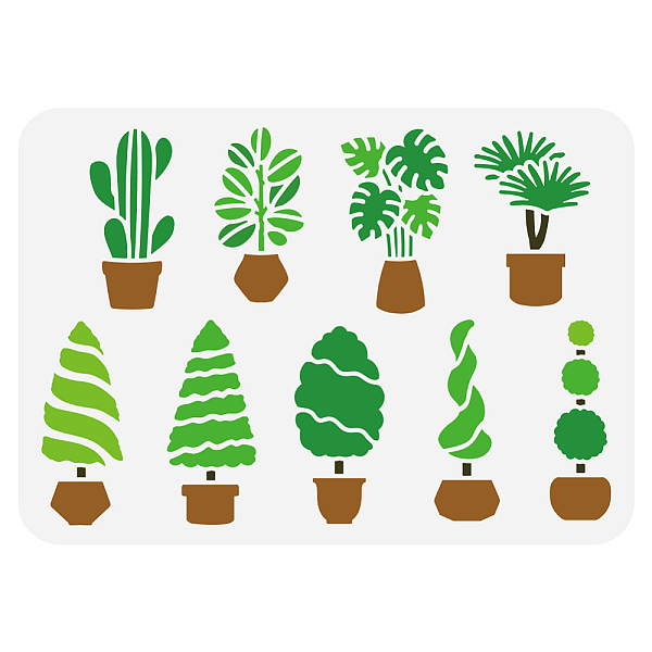 PandaHall Plastic Drawing Painting Stencils Templates, for Painting on Scrapbook Fabric Tiles Floor Furniture Wood, Rectangle, Tree...
PandaHall Plastic Drawing Painting Stencils Templates, for Painting on Scrapbook Fabric Tiles Floor Furniture Wood, Rectangle, Tree...