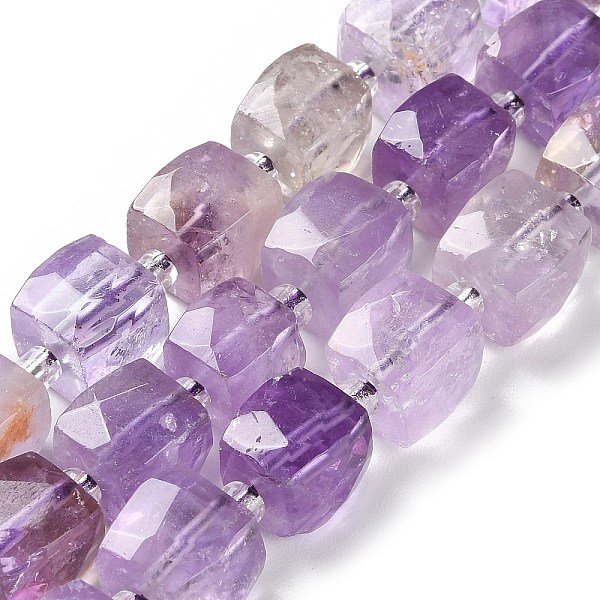 PandaHall Natural Amethyst Beads Strands, with Seed Beads, Cube, Faceted, 9.5~11x9.5~10.5x9.5~10.5mm, Hole: 1.2mm, about 29pcs/strand...
PandaHall Natural Amethyst Beads Strands, with Seed Beads, Cube, Faceted, 9.5~11x9.5~10.5x9.5~10.5mm, Hole: 1.2mm, about 29pcs/strand...