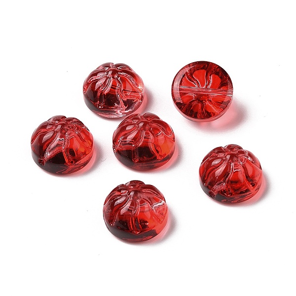 PandaHall Transparent Spray Painted Glass Beads, Steamed Stuffed Bun Shape, FireBrick, 12x8mm, Hole: 1.2mm Glass Food Red
PandaHall Transparent Spray Painted Glass Beads, Steamed Stuffed Bun Shape, FireBrick, 12x8mm, Hole: 1.2mm Glass Food Red