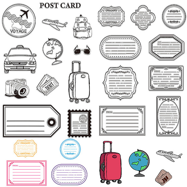 PandaHall Custom Wall Theme PVC Plastic Clear Stamps, for DIY Scrapbooking, Photo Album Decorative, Cards Making, Mixed Shapes, 160x110mm...
PandaHall Custom Wall Theme PVC Plastic Clear Stamps, for DIY Scrapbooking, Photo Album Decorative, Cards Making, Mixed Shapes, 160x110mm...