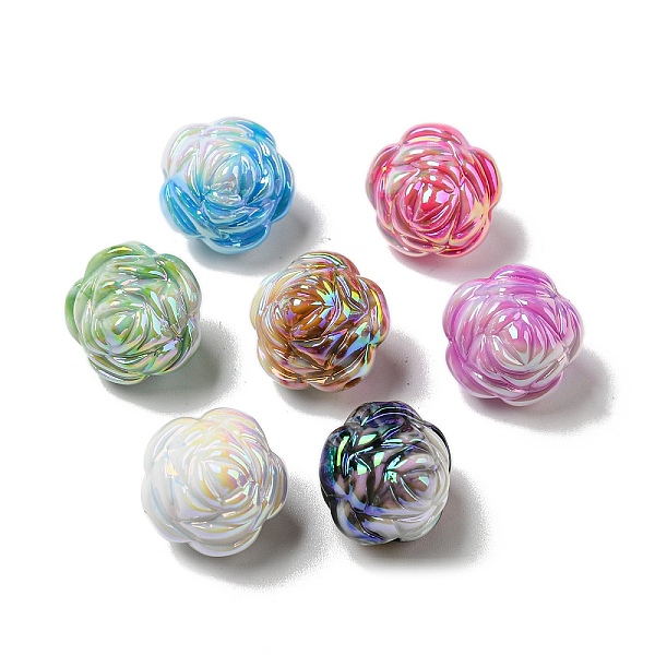 PandaHall UV Plating Acrylic Beads, Flower, Mixed Color, 15x16x15mm, Hole: 2mm Acrylic Flower Multicolor
PandaHall UV Plating Acrylic Beads, Flower, Mixed Color, 15x16x15mm, Hole: 2mm Acrylic Flower Multicolor