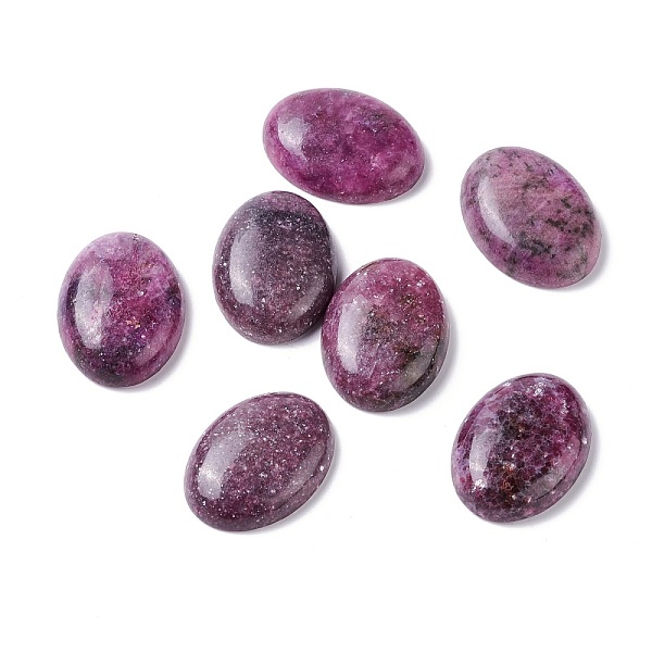 PandaHall Natural Lepidolite/Purple Mica Stone Cabochons, Oval, 30x22x7mm Lepidolite Oval
PandaHall Natural Lepidolite/Purple Mica Stone Cabochons, Oval, 30x22x7mm Lepidolite Oval