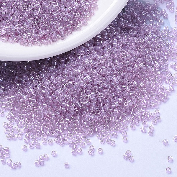 PandaHall MIYUKI Delica Beads, Cylinder, Japanese Seed Beads, 11/0, (DB1473) Transparent Pale Orchid Luster, 1.3x1.6mm, Hole: 0.8mm, about..., Purple
PandaHall MIYUKI Delica Beads, Cylinder, Japanese Seed Beads, 11/0, (DB1473) Transparent Pale Orchid Luster, 1.3x1.6mm, Hole: 0.8mm, about..., Purple
