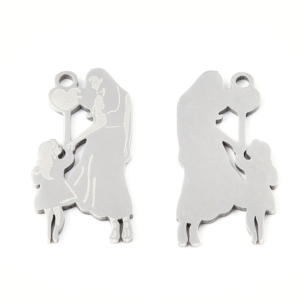 PandaHall 201 Stainless Steel Pendants, Family Charm, Real 18K Gold Plated, 21x11x1mm, Hole: 1.4mm 201 Stainless Steel Human
PandaHall 201 Stainless Steel Pendants, Family Charm, Real 18K Gold Plated, 21x11x1mm, Hole: 1.4mm 201 Stainless Steel Human