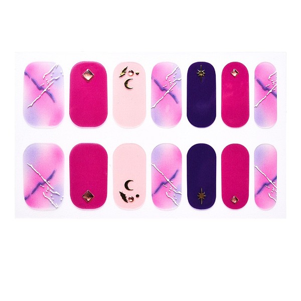 PandaHall Full Cover Nombre Nail Stickers, Self-Adhesive, for Nail Tips Decorations, Colorful, 24x8mm, 14pcs/sheet Paper Others
PandaHall Full Cover Nombre Nail Stickers, Self-Adhesive, for Nail Tips Decorations, Colorful, 24x8mm, 14pcs/sheet Paper Others