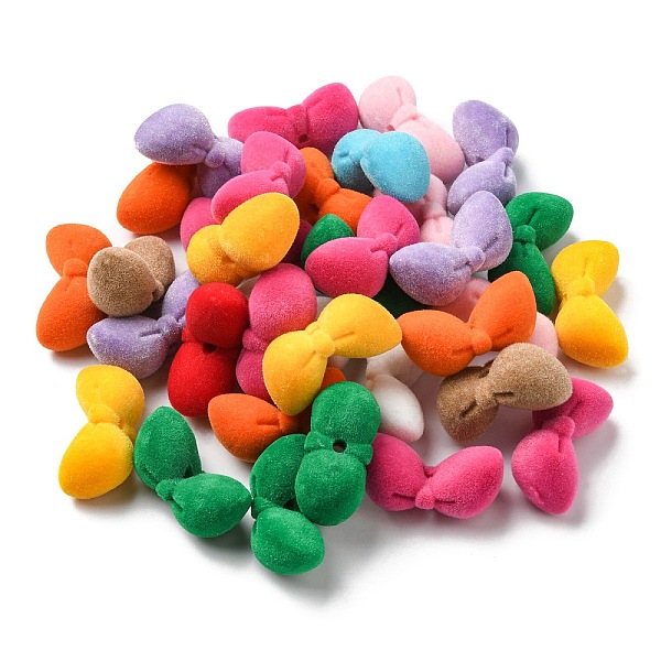 PandaHall Flocky Acrylic Beads, Bowknot, Mixed Color, 15x30x14mm, Hole: 2.7mm Acrylic Bowknot Multicolor
PandaHall Flocky Acrylic Beads, Bowknot, Mixed Color, 15x30x14mm, Hole: 2.7mm Acrylic Bowknot Multicolor