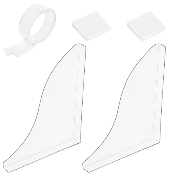 PandaHall AHANDMAKER Plastic Windproof Stop Protect Clips, with Acrylic Curved Splash Guard & Acrylic Adhesive Tape, White, 45x50x10mm...
PandaHall AHANDMAKER Plastic Windproof Stop Protect Clips, with Acrylic Curved Splash Guard & Acrylic Adhesive Tape, White, 45x50x10mm...