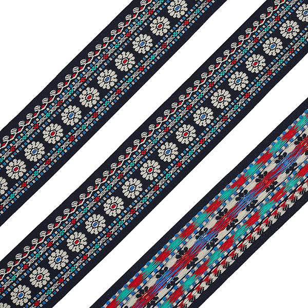 PandaHall SUPERFINDINGS 10 Yards Vintage Jacquard Ribbon Trim 1-3/4 inch(46mm) Sewing Jacquard Trim with Flower Pattern Thick Embroidered...
PandaHall SUPERFINDINGS 10 Yards Vintage Jacquard Ribbon Trim 1-3/4 inch(46mm) Sewing Jacquard Trim with Flower Pattern Thick Embroidered...