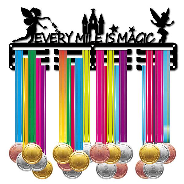 PandaHall CREATCABIN Every Mile Is Magic Medal Holder Fairy Sport Medals Display Wall Mount Hanger Decor Stainless Steel Hanging Award for..., Black
PandaHall CREATCABIN Every Mile Is Magic Medal Holder Fairy Sport Medals Display Wall Mount Hanger Decor Stainless Steel Hanging Award for..., Black