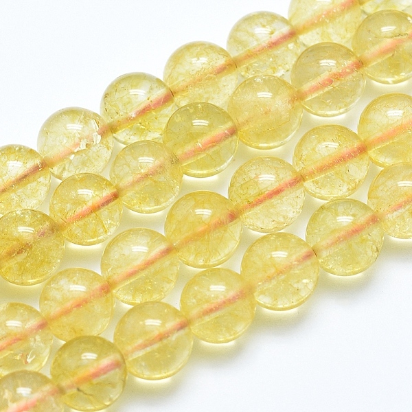 PandaHall Natural Citrine Beads Strands, Round, Dyed & Heated, 8mm, Hole: 1mm, about 50pcs/strand, 15.7 inch(40cm) Citrine Round
PandaHall Natural Citrine Beads Strands, Round, Dyed & Heated, 8mm, Hole: 1mm, about 50pcs/strand, 15.7 inch(40cm) Citrine Round