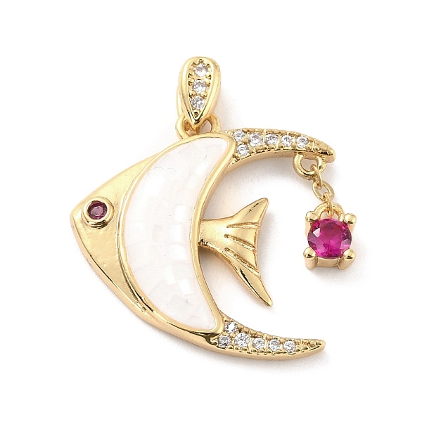 PandaHall Natural Shell Pendants, with Cubic Zirconia and Golden Brass Findings, Long-Lasting Plated, Fish, Mixed Color, 22x19x3mm, Hole..., Multicolor
PandaHall Natural Shell Pendants, with Cubic Zirconia and Golden Brass Findings, Long-Lasting Plated, Fish, Mixed Color, 22x19x3mm, Hole..., Multicolor