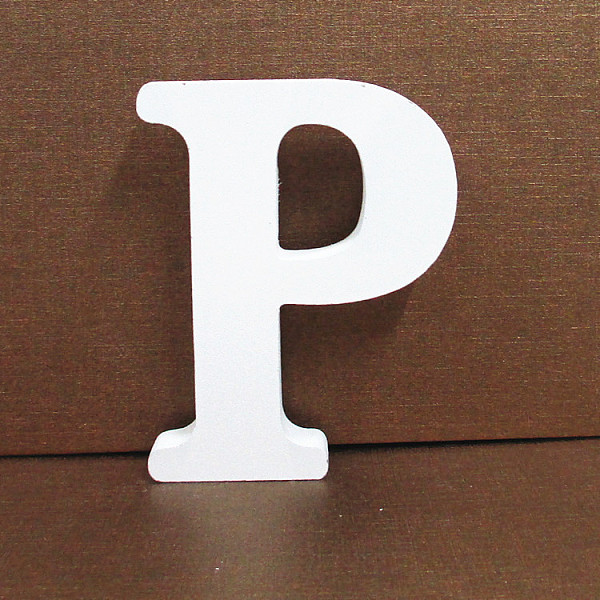 PandaHall Letter Wooden Ornaments, for Home Wedding Decoration Shooting Props, Letter.P, 100x100x15mm Wood Letter P White
PandaHall Letter Wooden Ornaments, for Home Wedding Decoration Shooting Props, Letter.P, 100x100x15mm Wood Letter P White