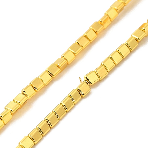 PandaHall Synthetic Non-magnetic Hematite Beads Strands, Triangle, Golden Plated, 3x2.5x2.7mm, Hole: 0.8mm, about 133pcs/strand, 16.30''...
PandaHall Synthetic Non-magnetic Hematite Beads Strands, Triangle, Golden Plated, 3x2.5x2.7mm, Hole: 0.8mm, about 133pcs/strand, 16.30''...
