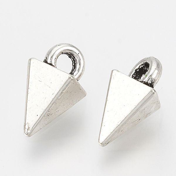 PandaHall Tibetan Style Alloy Charms, Cone, Cadmium Free & Nickel Free & Lead Free, Antique Silver, 10x5x5mm, Hole: 2mm Alloy Cone
PandaHall Tibetan Style Alloy Charms, Cone, Cadmium Free & Nickel Free & Lead Free, Antique Silver, 10x5x5mm, Hole: 2mm Alloy Cone
