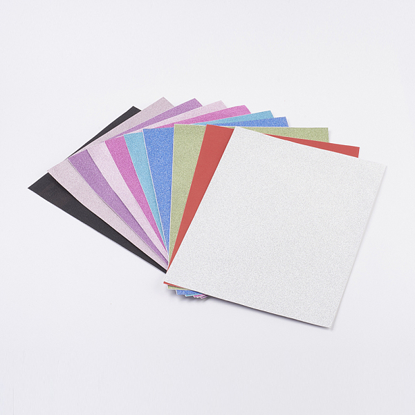 PandaHall Flash Powder Cardboard Paper(No Adhesive on the back), DIY Glitter Crafts Party Decoration New Year Gifts Card, Mixed Color..., Multicolor
PandaHall Flash Powder Cardboard Paper(No Adhesive on the back), DIY Glitter Crafts Party Decoration New Year Gifts Card, Mixed Color..., Multicolor