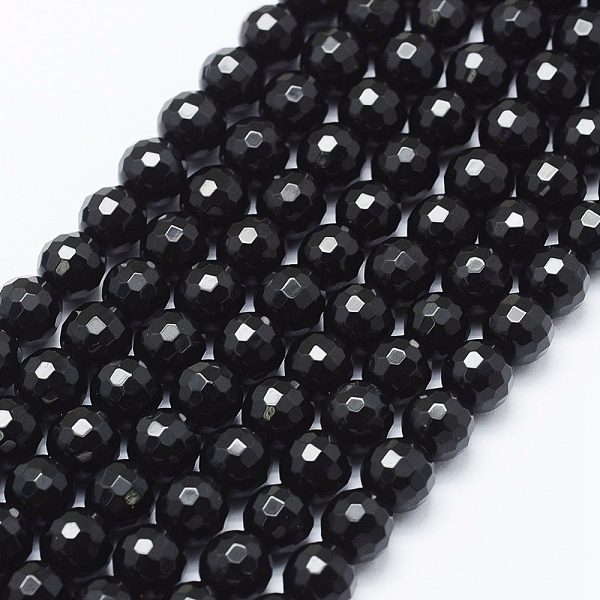 PandaHall Natural Black Onyx Beads Strands, Dyed, Round, Faceted(128 Facets), 12mm, Hole: 1mm, about 33pcs/strand, 15.35 inch(39cm) Black...
PandaHall Natural Black Onyx Beads Strands, Dyed, Round, Faceted(128 Facets), 12mm, Hole: 1mm, about 33pcs/strand, 15.35 inch(39cm) Black...