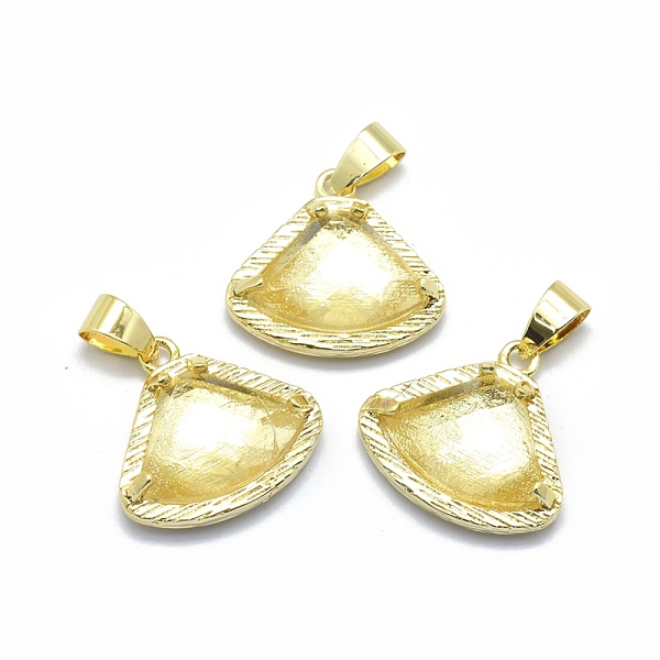 PandaHall Natural Quartz Crystal Pendants, with Brass Findings, Triangle, Faceted, Golden, 17.5x19x6.5mm, Hole: 3.5x5mm Quartz Crystal...
PandaHall Natural Quartz Crystal Pendants, with Brass Findings, Triangle, Faceted, Golden, 17.5x19x6.5mm, Hole: 3.5x5mm Quartz Crystal...