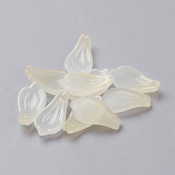 PandaHall Glass Pendants, Dyed & Heated, Back Frosted, Petal, Champagne Yellow, 19x10x3mm, Hole: 1mm Glass Petaline Yellow
PandaHall Glass Pendants, Dyed & Heated, Back Frosted, Petal, Champagne Yellow, 19x10x3mm, Hole: 1mm Glass Petaline Yellow
