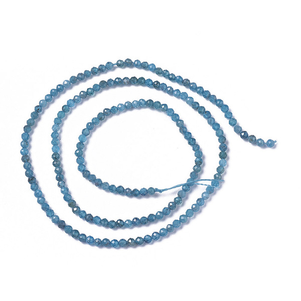 PandaHall Natural Apatite Beads Strands, Faceted, Round, 3~3.5x2.5~3mm, Hole: 0.3mm, about 114~141pcs/strand, 15.1~16.4 inch(38.4~41.8cm)..., Blue
PandaHall Natural Apatite Beads Strands, Faceted, Round, 3~3.5x2.5~3mm, Hole: 0.3mm, about 114~141pcs/strand, 15.1~16.4 inch(38.4~41.8cm)..., Blue
