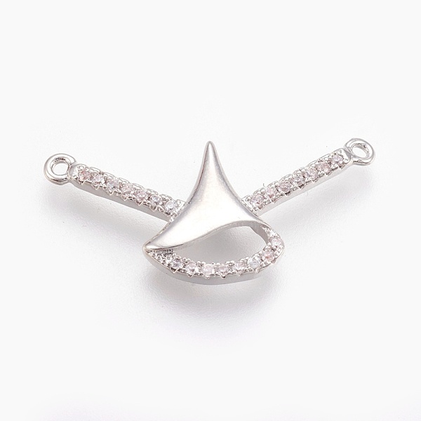 PandaHall Brass Micro Pave Cubic Zirconia Pendants, Lead Free & Cadmium Free & Nickel Free , Long-Lasting Plated, Triangle, Clear, Real...
PandaHall Brass Micro Pave Cubic Zirconia Pendants, Lead Free & Cadmium Free & Nickel Free , Long-Lasting Plated, Triangle, Clear, Real...