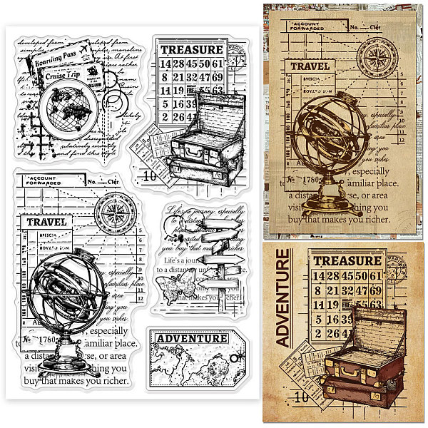 PandaHall Custom PVC Plastic Clear Stamps, for DIY Scrapbooking, Photo Album Decorative, Cards Making, Mixed Shapes, 160x110x3mm Plastic...
PandaHall Custom PVC Plastic Clear Stamps, for DIY Scrapbooking, Photo Album Decorative, Cards Making, Mixed Shapes, 160x110x3mm Plastic...