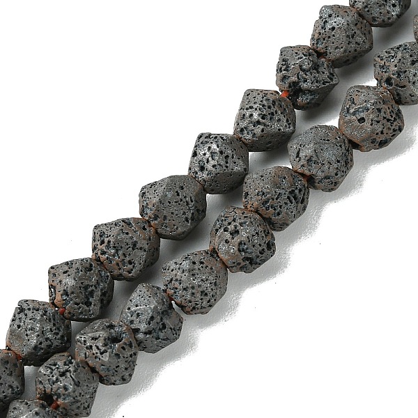 PandaHall Natural Lava Rock Beads Strands, Triangle Cut, Faceted Round, Frosted, 6~6.5x6mm, Hole: 1mm, about 75pcs/strand, 15.87''(40.3cm)...
PandaHall Natural Lava Rock Beads Strands, Triangle Cut, Faceted Round, Frosted, 6~6.5x6mm, Hole: 1mm, about 75pcs/strand, 15.87''(40.3cm)...