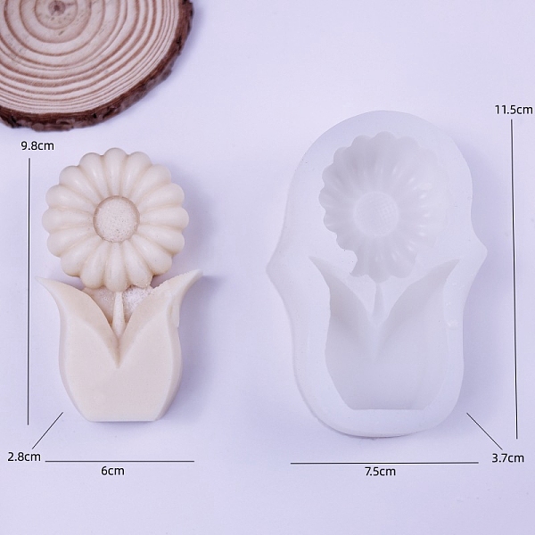 PandaHall Flower DIY Food Grade Silicone Candle Molds, Aromatherapy Candle Moulds, Scented Candle Making Molds, White, 11.5x7.5x3.7cm...
PandaHall Flower DIY Food Grade Silicone Candle Molds, Aromatherapy Candle Moulds, Scented Candle Making Molds, White, 11.5x7.5x3.7cm...