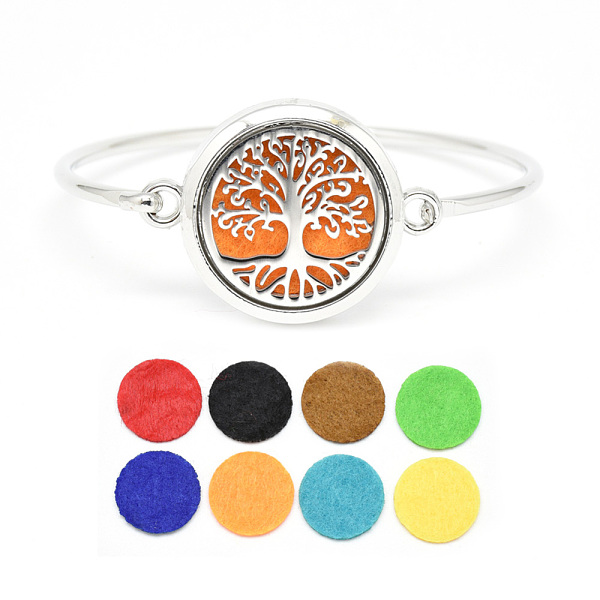 PandaHall Brass Diffuser Locket Bangles, with Alloy Findings, 304 Stainless Steel Findings and Random Single Color Non-Woven Fabric..., Multicolor
PandaHall Brass Diffuser Locket Bangles, with Alloy Findings, 304 Stainless Steel Findings and Random Single Color Non-Woven Fabric..., Multicolor