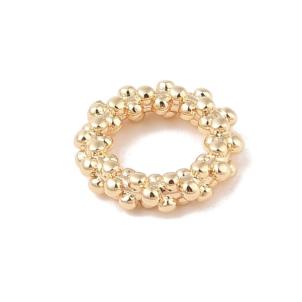 PandaHall Brass Closed Jump Rings, Real 14K Gold Plated, Bubble ring bump, Real 14K Gold Plated, 12x2.5mm, Inner Diameter: 6.5mm Brass Ring
PandaHall Brass Closed Jump Rings, Real 14K Gold Plated, Bubble ring bump, Real 14K Gold Plated, 12x2.5mm, Inner Diameter: 6.5mm Brass Ring