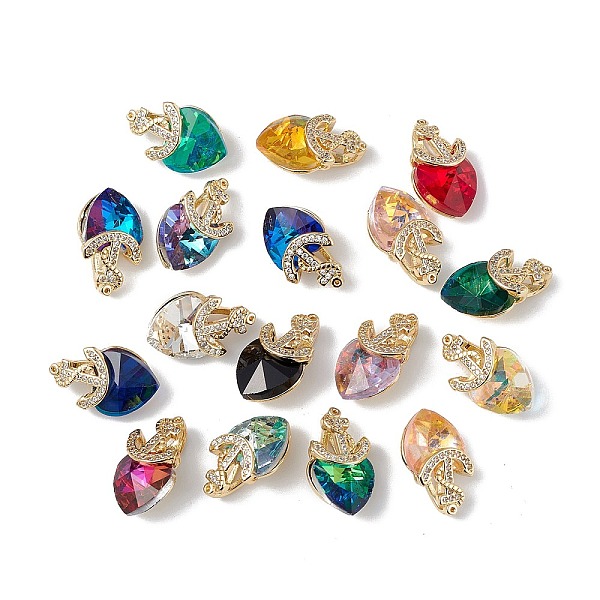 PandaHall Real 18K Gold Plated Rack Plating Brass Micro Pave Clear Cubic Zirconia Pendants, with Glass, Long-Lasting Plated, Cadmium Free &..., Multicolor
PandaHall Real 18K Gold Plated Rack Plating Brass Micro Pave Clear Cubic Zirconia Pendants, with Glass, Long-Lasting Plated, Cadmium Free &..., Multicolor