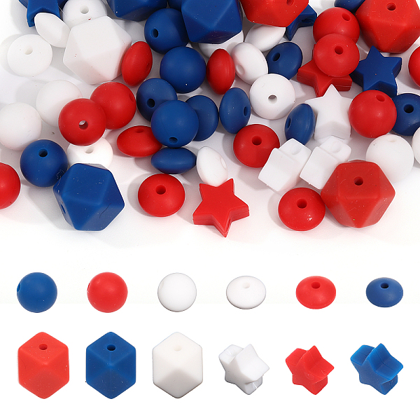 PandaHall CHGCRAFT 84Pcs 12Styles Silicone Beads Loose Spacer Beads Charms for DIY Necklaces Bracelet Keychain Making Handmade Crafts, Mixed..., Multicolor
PandaHall CHGCRAFT 84Pcs 12Styles Silicone Beads Loose Spacer Beads Charms for DIY Necklaces Bracelet Keychain Making Handmade Crafts, Mixed..., Multicolor