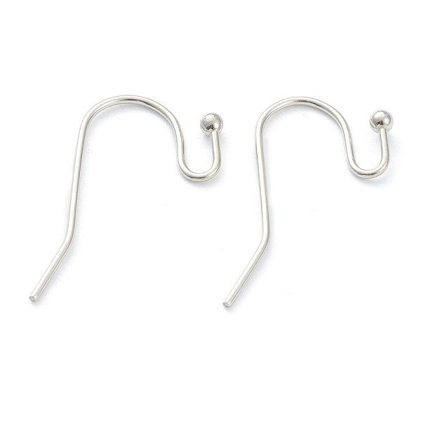 PandaHall 316 Surgical Stainless Steel Earring Hooks, Ear Wire, Stainless Steel Color, 21x12mm, 22 Gauge, Pin: 0.6mm 316 Surgical Stainless...
PandaHall 316 Surgical Stainless Steel Earring Hooks, Ear Wire, Stainless Steel Color, 21x12mm, 22 Gauge, Pin: 0.6mm 316 Surgical Stainless...