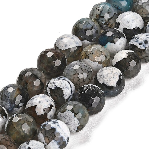 PandaHall Natural Fire Crackle Agate Beads Strands, Dyed & Heated, Round, Faceted, Dark Gray, 13.5~14mm, Hole: 1.4mm, about 28~29pcs/strand...
PandaHall Natural Fire Crackle Agate Beads Strands, Dyed & Heated, Round, Faceted, Dark Gray, 13.5~14mm, Hole: 1.4mm, about 28~29pcs/strand...