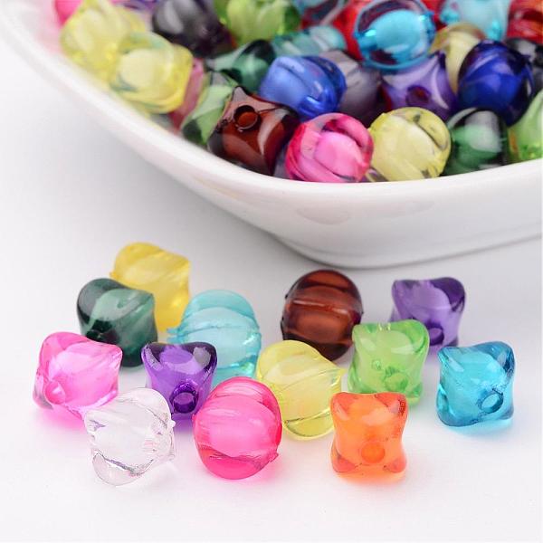 PandaHall Transparent Acrylic Beads, Bead in Bead, Rhombus, Mixed Color, 8x10x10mm, Hole: 2mm Acrylic Rhombus Multicolor
PandaHall Transparent Acrylic Beads, Bead in Bead, Rhombus, Mixed Color, 8x10x10mm, Hole: 2mm Acrylic Rhombus Multicolor