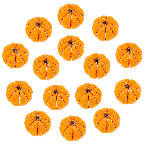 PandaHall Handwork Felt Needle Felting Pumpkin Ornaments, for DIY Christmas Decoration Display, Dark Orange, 27x17mm Fibre Pumpkin
PandaHall Handwork Felt Needle Felting Pumpkin Ornaments, for DIY Christmas Decoration Display, Dark Orange, 27x17mm Fibre Pumpkin