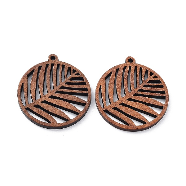 PandaHall Walnut Wood Laser Cut Pendants, Hollow Charms, Undyed, Leaf, 33x30x2.5mm, Hole: 1.5mm Wood Leaf Brown
PandaHall Walnut Wood Laser Cut Pendants, Hollow Charms, Undyed, Leaf, 33x30x2.5mm, Hole: 1.5mm Wood Leaf Brown