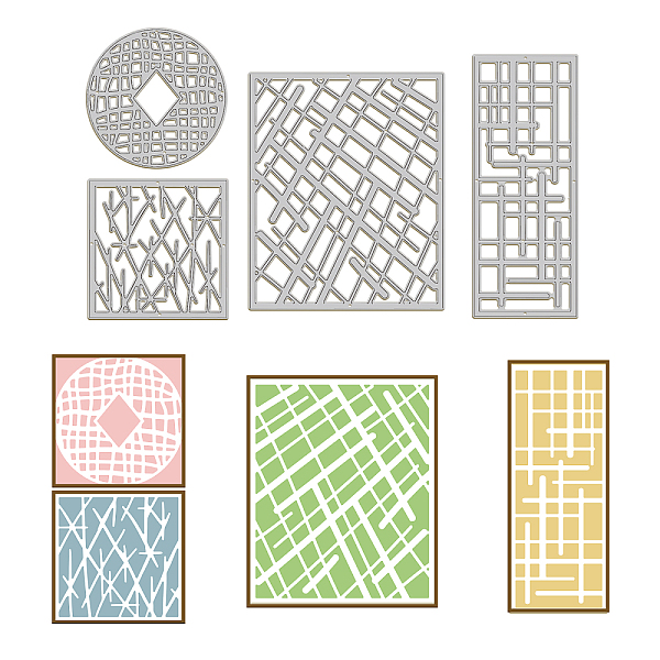 PandaHall Gridding Theme Carbon Steel Cutting Dies Stencils, for DIY Scrapbooking, Photo Album, Decorative Embossing Paper Card, Stainless...
PandaHall Gridding Theme Carbon Steel Cutting Dies Stencils, for DIY Scrapbooking, Photo Album, Decorative Embossing Paper Card, Stainless...