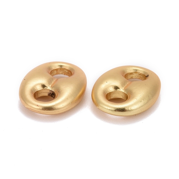 PandaHall Alloy Links connectors, For Coffee Bean Chain Making, Oval, Matte Gold Color, 15x11.5mm, Hole: 3mm Alloy Oval
PandaHall Alloy Links connectors, For Coffee Bean Chain Making, Oval, Matte Gold Color, 15x11.5mm, Hole: 3mm Alloy Oval