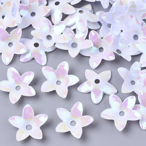 PandaHall Ornament Accessories, PVC Plastic Paillette/Sequins Beads, AB Color Plated, Flower, Pearl Pink, 12.5x12x3mm, Hole: 1.8mm, about...
PandaHall Ornament Accessories, PVC Plastic Paillette/Sequins Beads, AB Color Plated, Flower, Pearl Pink, 12.5x12x3mm, Hole: 1.8mm, about...