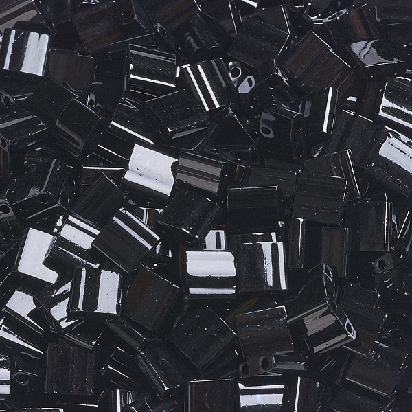 PandaHall MIYUKI TILA Beads, Japanese Seed Beads, 2-Hole, (TL401) Opaque Black, 5x5x1.9mm, Hole: 0.8mm, about 590pcs/50g Glass Black
PandaHall MIYUKI TILA Beads, Japanese Seed Beads, 2-Hole, (TL401) Opaque Black, 5x5x1.9mm, Hole: 0.8mm, about 590pcs/50g Glass Black