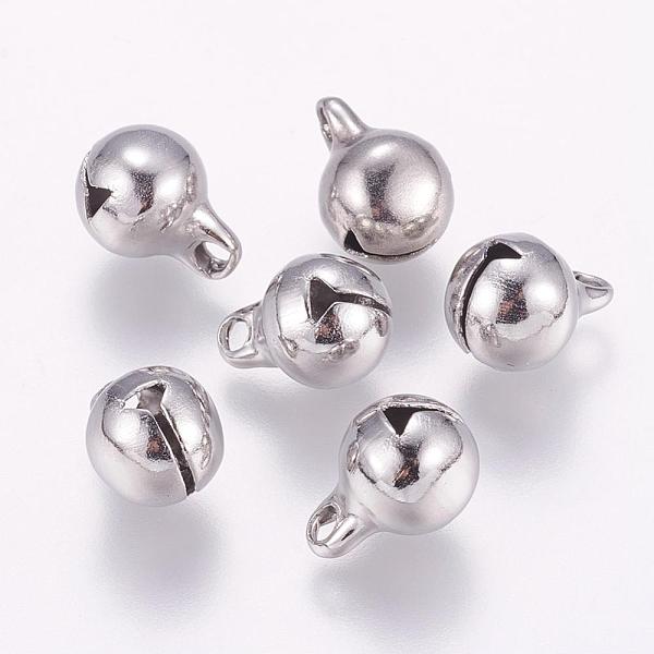 PandaHall 304 Stainless Steel Charms, Bell Shape, Stainless Steel Color, 9x6x6mm, Hole: 1.5mm 304 Stainless Steel Bell
PandaHall 304 Stainless Steel Charms, Bell Shape, Stainless Steel Color, 9x6x6mm, Hole: 1.5mm 304 Stainless Steel Bell