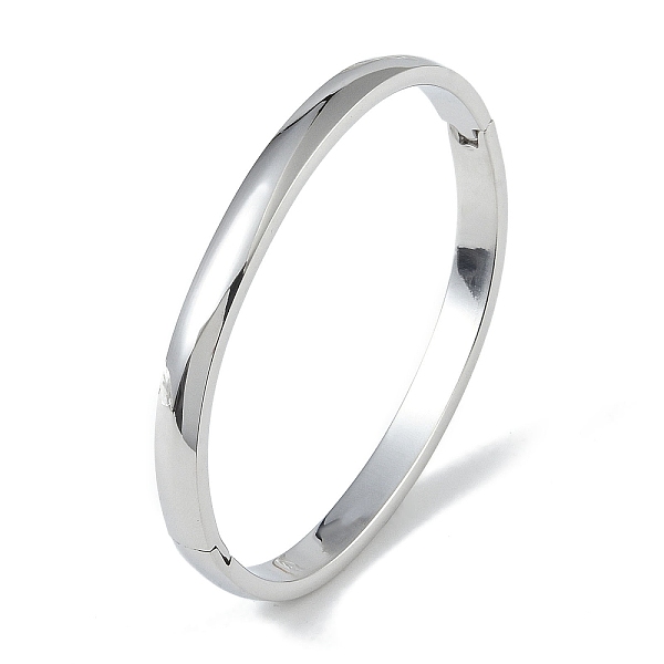 PandaHall 304 Stainless Steel Hinged Bangles for Women, Stainless Steel Color, Inner Diameter: 2x2-3/8 Inch(4.95x5.95cm), 6mm 304 Stainless...
PandaHall 304 Stainless Steel Hinged Bangles for Women, Stainless Steel Color, Inner Diameter: 2x2-3/8 Inch(4.95x5.95cm), 6mm 304 Stainless...